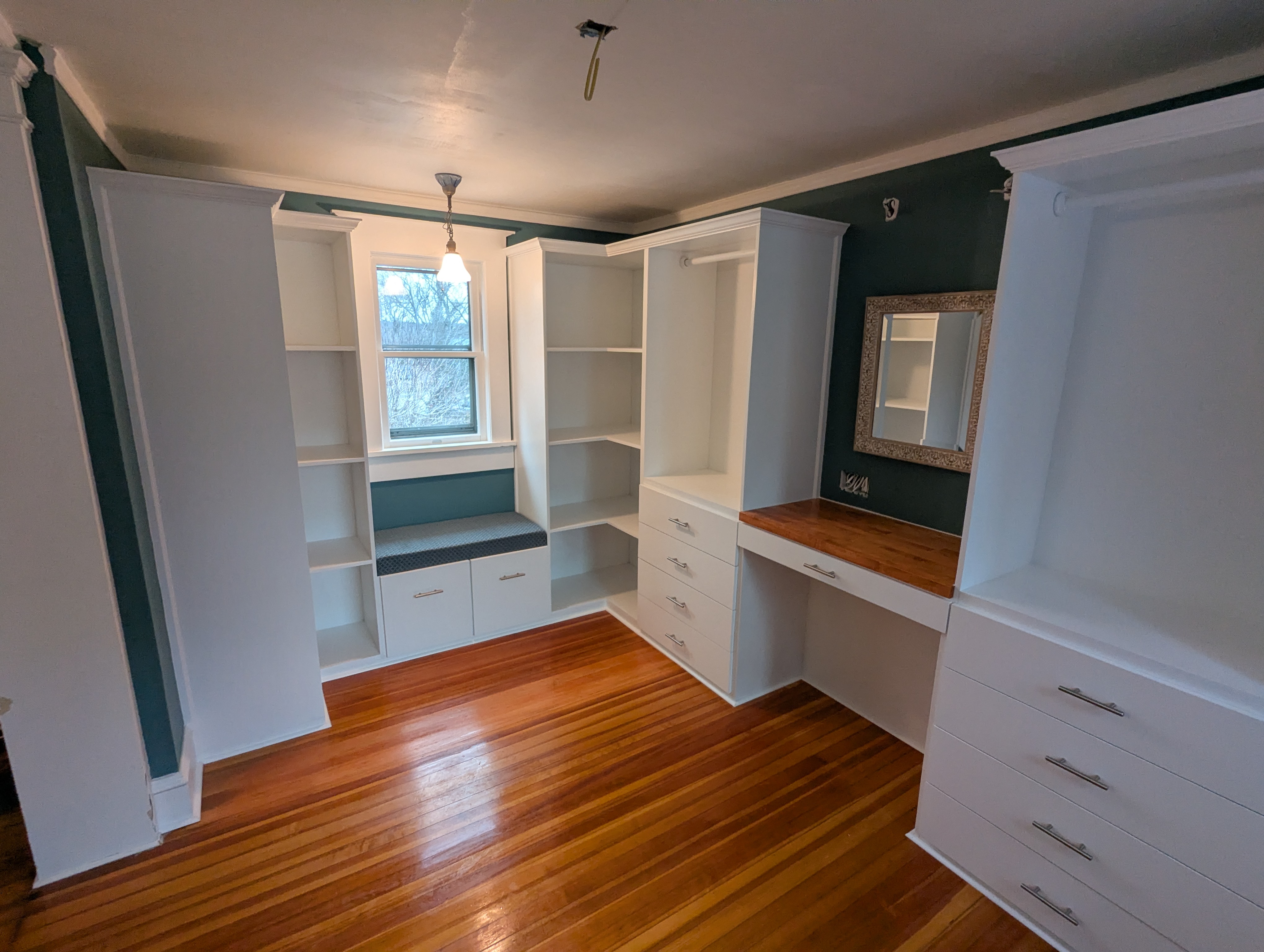 Custom built-in closets and cabinetry